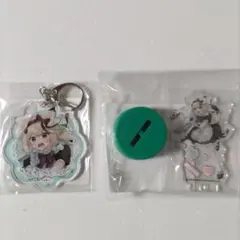 ミリプロ　甘狼このみ　アクリルキーホルダー、ボトルキャップステージ
