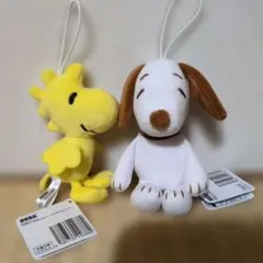 ウッドストック スヌーピー ぬいぐるみ　2個セット