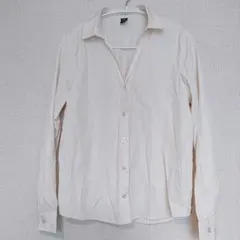 Dazy 長袖シャツ アイボリー Mサイズ