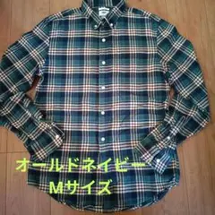 OLD NAVY スリムフィット チェックシャツ M