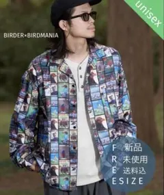 新品　定価16,500円【BIRDER×BIRDMANIA】 コラボ転写シャツ