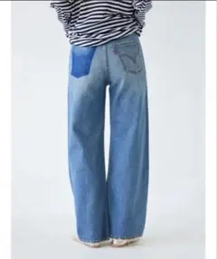 Ungrid Levi＇s別注 RIBCAGE WIDE LEGデニム