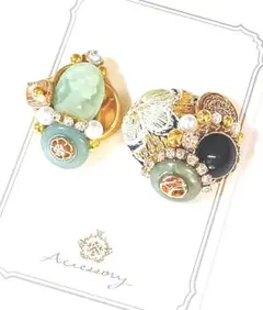 カメオ✨️　ピアス★イヤリング【２点目〜１００円引き】