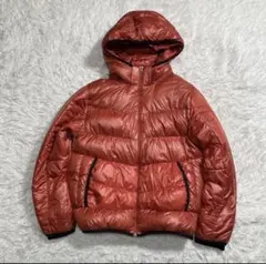 OLD GAP 00s y2k オレンジ ダウンジャケット L 光沢 短丈