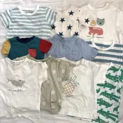 半袖 90cm Tシャツ 10枚セットのサムネイル