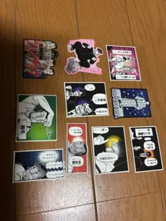 1日外出録ハンチョウ 柿放題 ステッカー　10枚セット