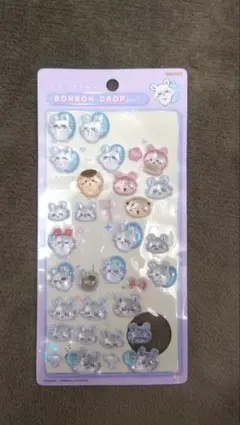 ボンボンドロップシール正規品◇ちいかわ・モモンガ