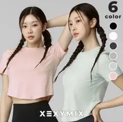 ❤️美品❤️ゼクシィミックス xexymix ヨガウェア ピラティスわ トップス 黒