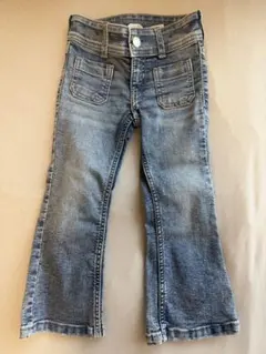 H&M キッズ デニム フレアパンツ 90~100cm 長ズボン ベビーのサムネイル