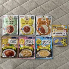 ベビーフード まとめ売り 7点 キューピー 和光堂 ピジョン 離乳食 幼児食のサムネイル