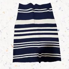 Mila Owen ストライプ タイトスカート ①