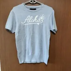 roshell Aloha Tシャツ M 水色