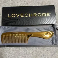 LOVE CHROME K24GP テツキ ゴールド ヘアコームのサムネイル