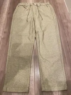 チャオパニックティピー ヘリンボーンパターン パンツ ズボン ベージュ 男女兼用