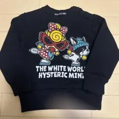 HYSTERIC MINI ブラック トレーナー 90cm