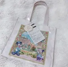 ディズニー　ファンタジースプリングスホテル　トートバッグ　ファンスプ　ミニトート