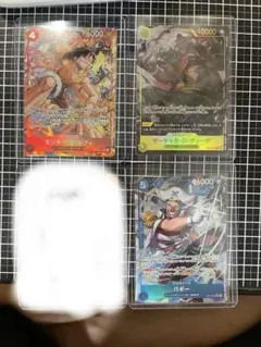 マーシャル・D・ティーチ シークレット4枚 リーダーパラレルセット