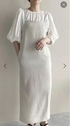 LOWRYSFARM スクエアキャミワンピース