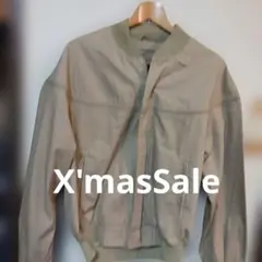 Par Four ベージュ ジャンパー M