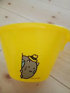 ハットにゃん 手桶 イエローのサムネイル
