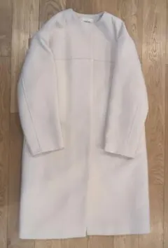 FRAY I.D ホワイト ロングコート