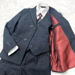 極美品キッズ　スーツ　セットアップ　3ピース　150　5点セット　卒園式　入学式