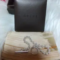 ☆ゆか様専用☆GUCCI ブラックレザー ブレスレット GGパターン - メルカリ