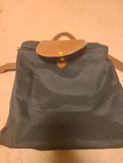 LONGCHAMP 黒 ナイロン リュック