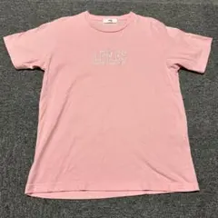 WEGO ロゴプリント Tシャツ 半袖 ピンク Sサイズのサムネイル