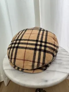 BURBERRY BLACK LABEL チェック帽子 日本製