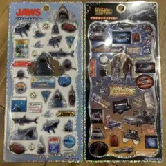 プチドロ　JAWS バックトゥーザフューチャー シール　新作