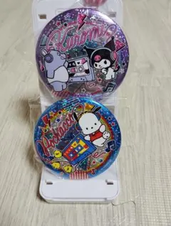 KuromiとPochaccoの缶バッジ2個セット