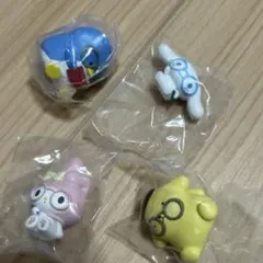 サンリオキャラクターズ めがねっこちゃんフィギュア 4点セット