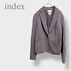 【インデックス】テーラードジャケット　オフィス　セレモニー　くすみカラー