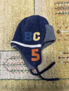 familiar ニット帽 ネイビー BC 5 9