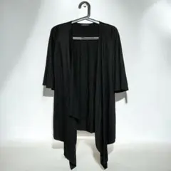 INGNI イング ブラック ロングカーディガン 羽織り シンプル M