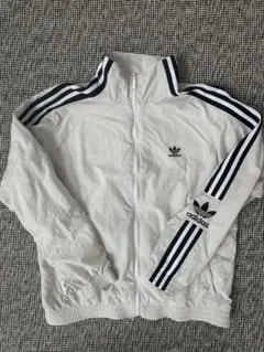 adidas オリジナルス ナイロンジャケット ナイロン 3本ライン M