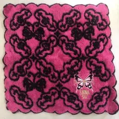 【happy2026感謝happy price】美品ANNA SUI ハンカチ