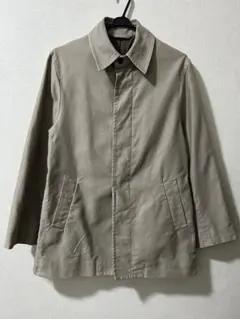 無印良品◆ステンカラーコート 綿100%◆ Mサイズ◆ベージュ系