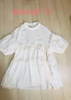 ティアードチュニック風ブラウス