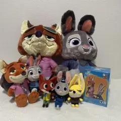 ズートピア ぬいぐるみセット