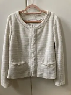 anysis ノーカラーツィードジャケット　Lサイズ