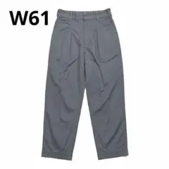 ユニクロ【61】ベイカーパンツ ストレート チノ素材 アジャスター付き