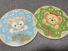 ディズニー　ワンダフルキッチン　コースター ダッフィー ジェラトーニ