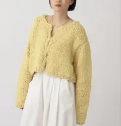 ハンドモールカーディガン A part by アパートバイ トップス ニット