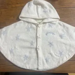 gelato pique(ジェラート ピケ)ベビーポンチョ80〜90