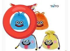 ドラゴンクエスト　AM ミニ巾着ぬいぐるみ　スライムとなかまたち　スライム　新品