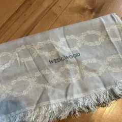 ウェッジウッド　マフラータオル　新品未使用　ブルー