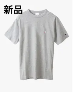 新品 Champion チャンピオン グレー 灰 半袖Tシャツ クルーネック L