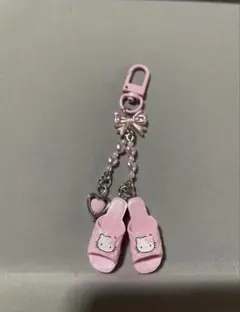 サンリオ　ハローキティ　ミニチュアキルトシリーズ【ピンクサンダル】